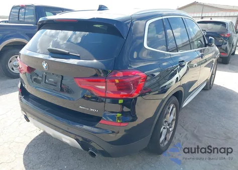 2021 BMW X3 Sdrive30I z USA, uszkodzony, nr VIN 5UXTY3C00M9E33243